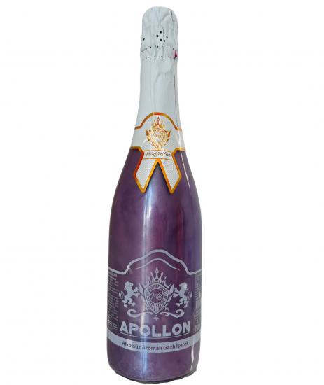 Happyland Böğürtlen Aromalı Alkolsüz Şampanya Bride To Be Bekarlığa Veda Yetişkin Doğum Günü Patlatmalık Gazoz Parti İçeceği Mor Kokteyl Sparkling Flavour 750ml﻿﻿