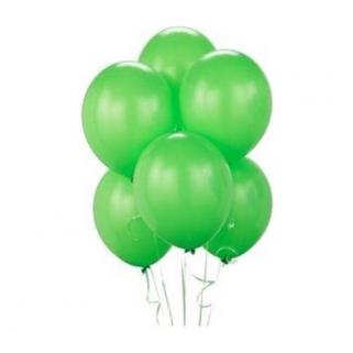 HAPPYLAND 25 Adet Metalik Lateks Balon Yeşil Renk