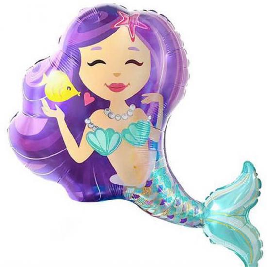 Folyo Balon Deniz Kızı