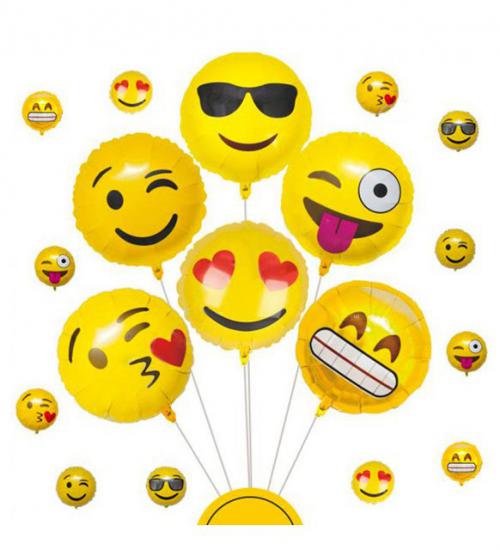 Happyland Emoji Folyo Balon Set 6’lı