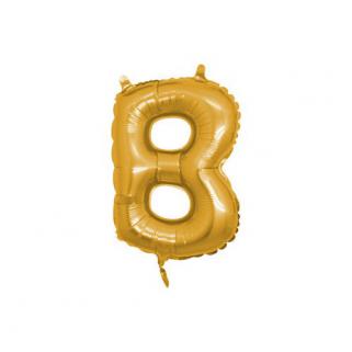 B Harf Folyo Balon Altın 100 cm