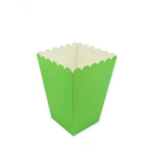Yeşil Mısır Popcorn Kutusu - 8 Adet