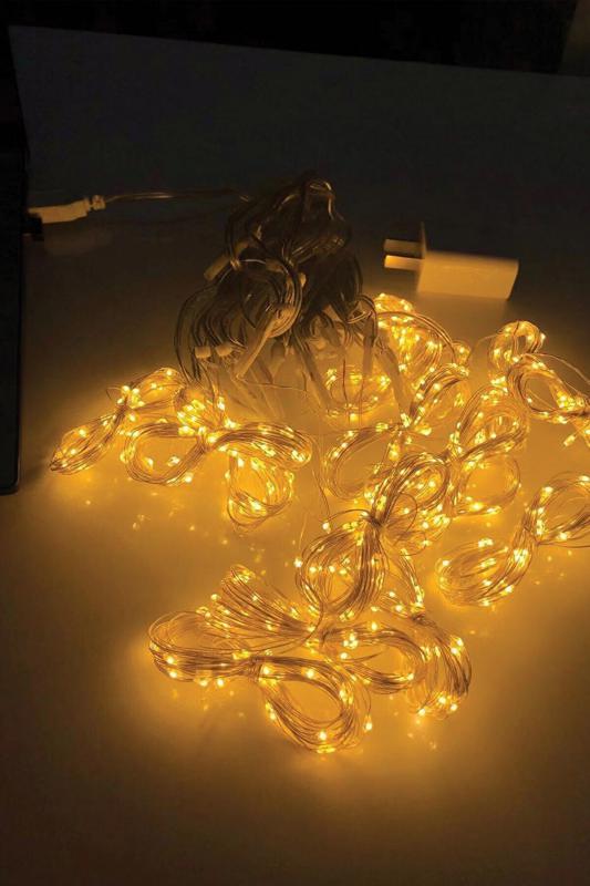 Happyland Yılbaşı 3x3 Günışığı Perde LED Işık