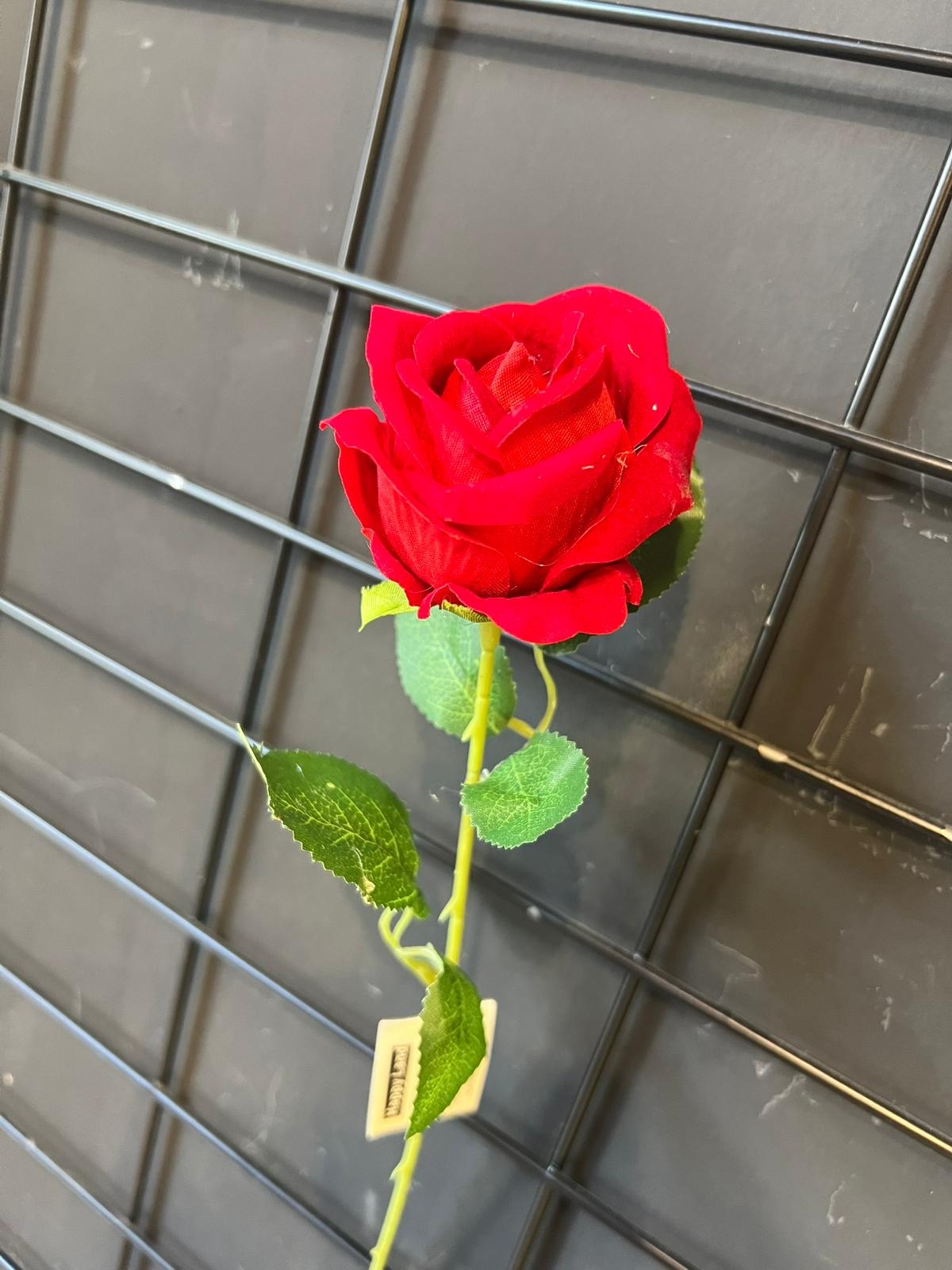 Happyland Yapay Çiçek 3 Adet Kırmızı Yapay Çiçek Gül Yıldönümü Evlilik teklifi Çiçeği