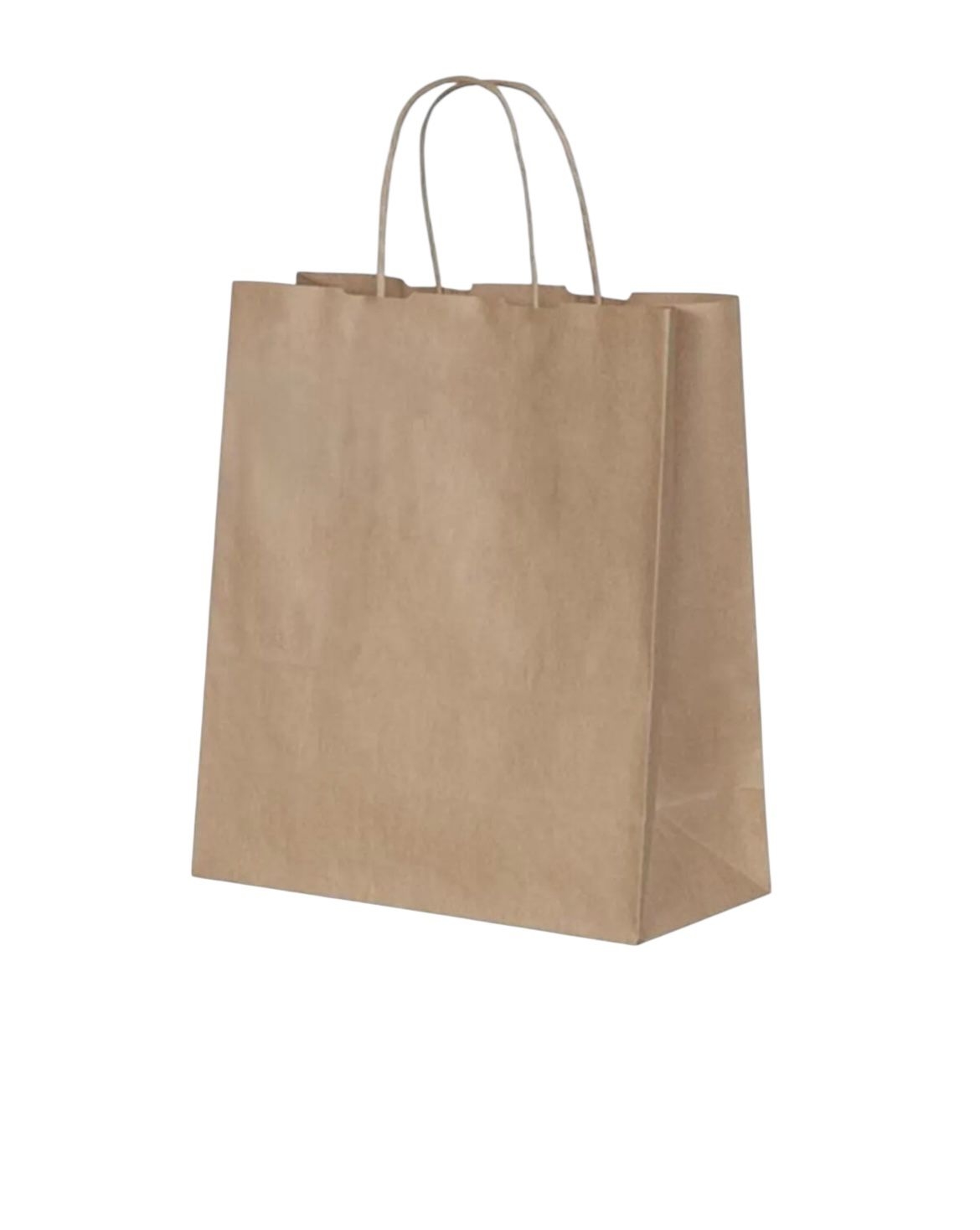 Happyland Kraft Karton Çanta Büyük Boy Büküm Saplı 25 Adet 31*12*41 cm