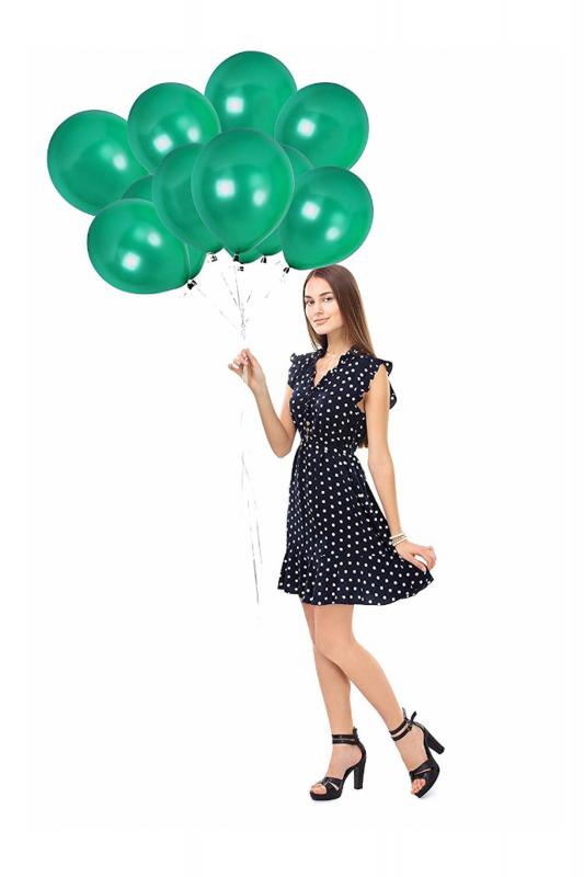 Beyaz Renk Metalik Balon 50 Adet ( 50’Li Paket)