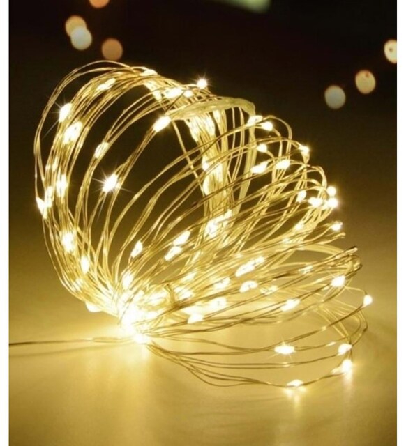 Happyland Yılbaşı 5 Metre Günışığı Peri Led Pilli