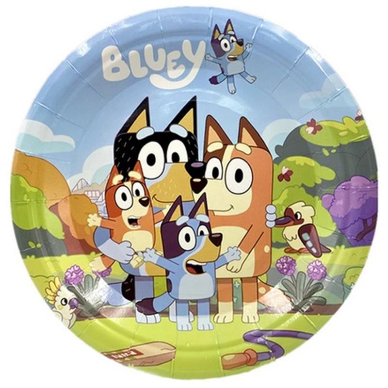 Happyland  Bluey Konsepti Tabak Bardak Seti 8’li