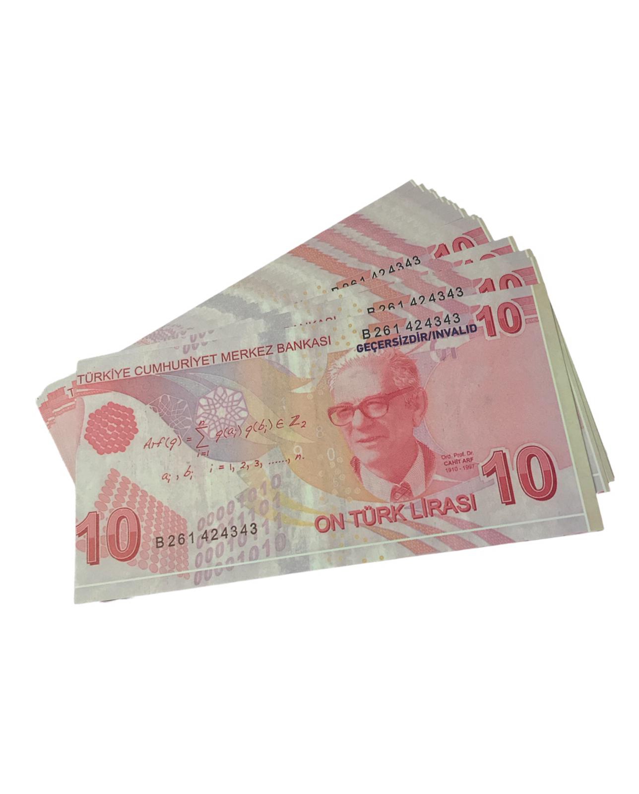 Happyland Sahte Para Düğün Nişan Eğlence Kına Parası - 50 Adet 10 Tl