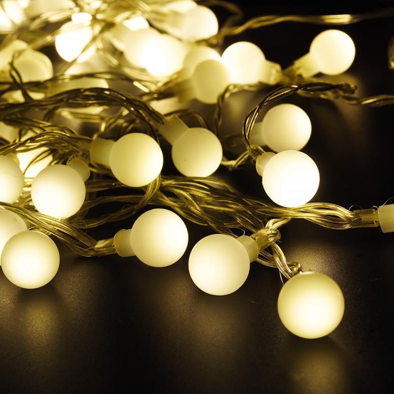 Happyland Yılbaşı 5 Metre Fişli Günışığı Top LED
