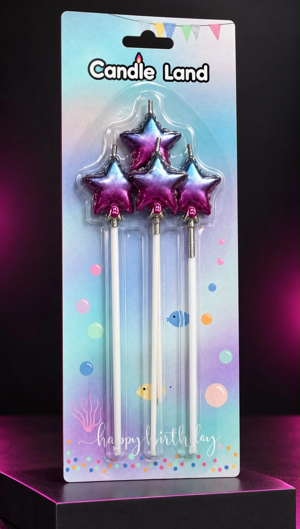 Mum Rainbow 4’lü Yıldız C30