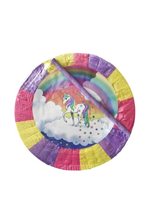 Unicorn Temalı Pembe Pinyata, Tek Boynuzlu At Doğum Günü Konsepti