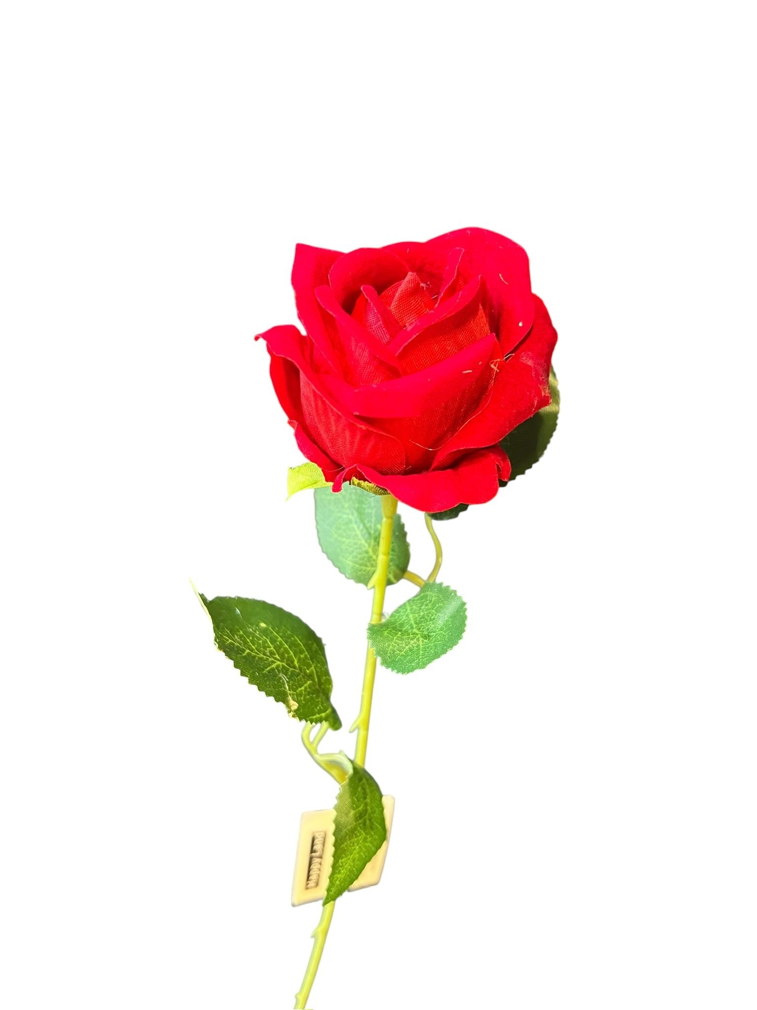 Yapay Çiçek 1 Adet Kırmızı Yapay Çiçek Gül Yıldönümü Evlilik teklifi Çiçeği