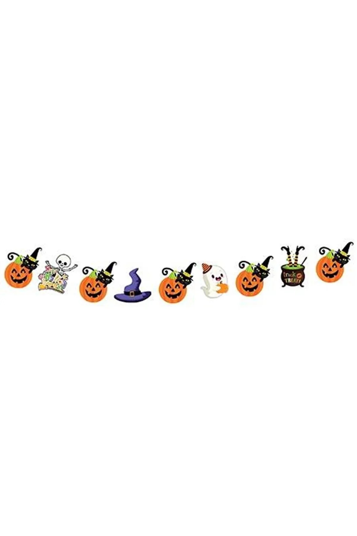 Happyland Halloween Dekoratif Banner Halloween Cadılar Bayramı Banner Süs Dekor