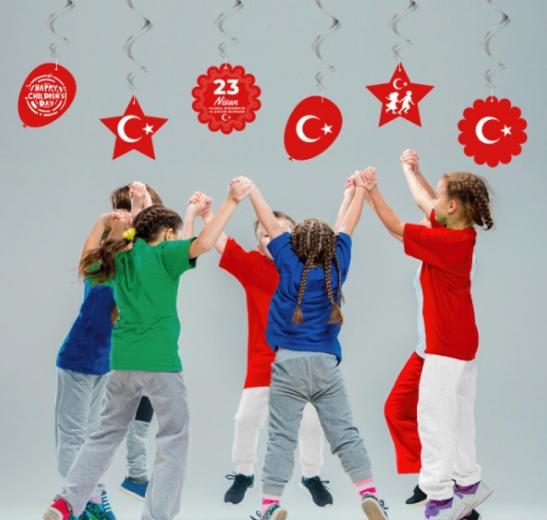 Happyland 23 Nisan 6’lı Tavan Sarkıt Süsü