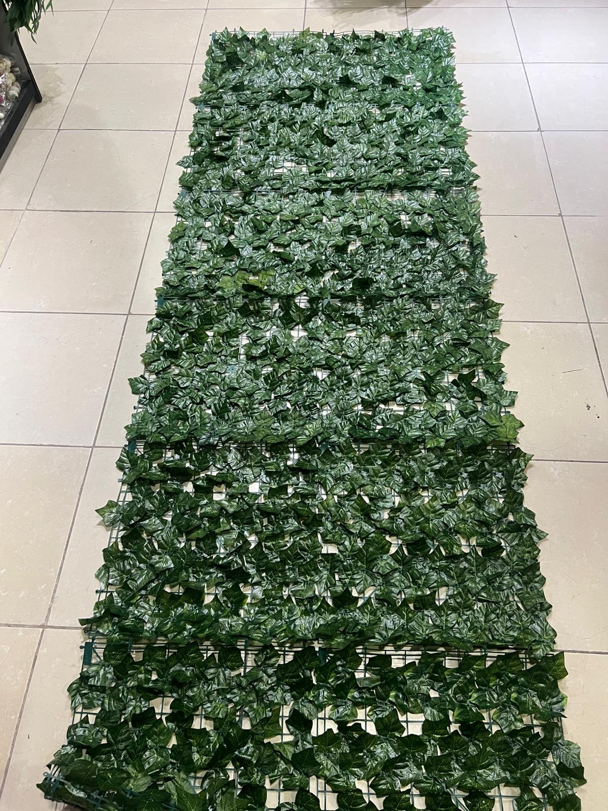 Happyland Yapay Çiçek Sarmaşık Asma Yaprağı Dekorasyonu Paravan Yapay Sarmaşık 100x300 cm Fon Dekor