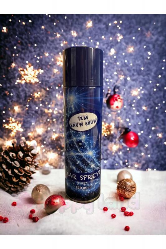Happyland Yılbaşı Kar Soreyi Eriyen 1 Adet Kar Köpüğü Spreyi 270 ml Köpük Kar Dokusu Köpük Kar 