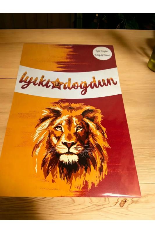 Happyland Iyiki Doğdun Yazısı Dekoratif Kaligrafi New Banner Iyiki Doğdun Yazısı