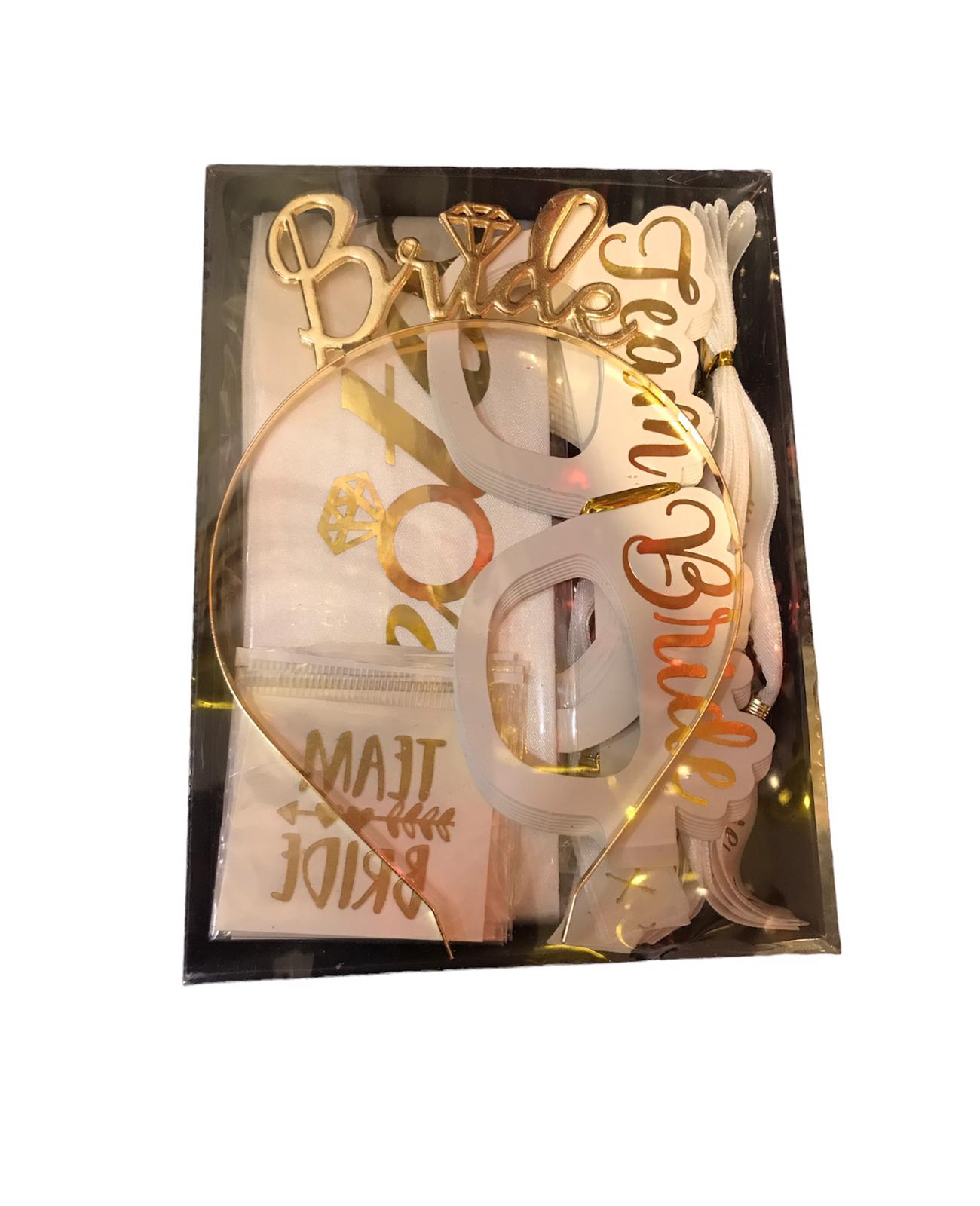 Happyland Bride To Be Gold Seri 5’li Parti Seti Bride Set