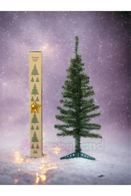 Happyland Yılbaşı Çam Ağacı 90 Cm 76 Dal Kutulu Yılbaşı Ağacı 