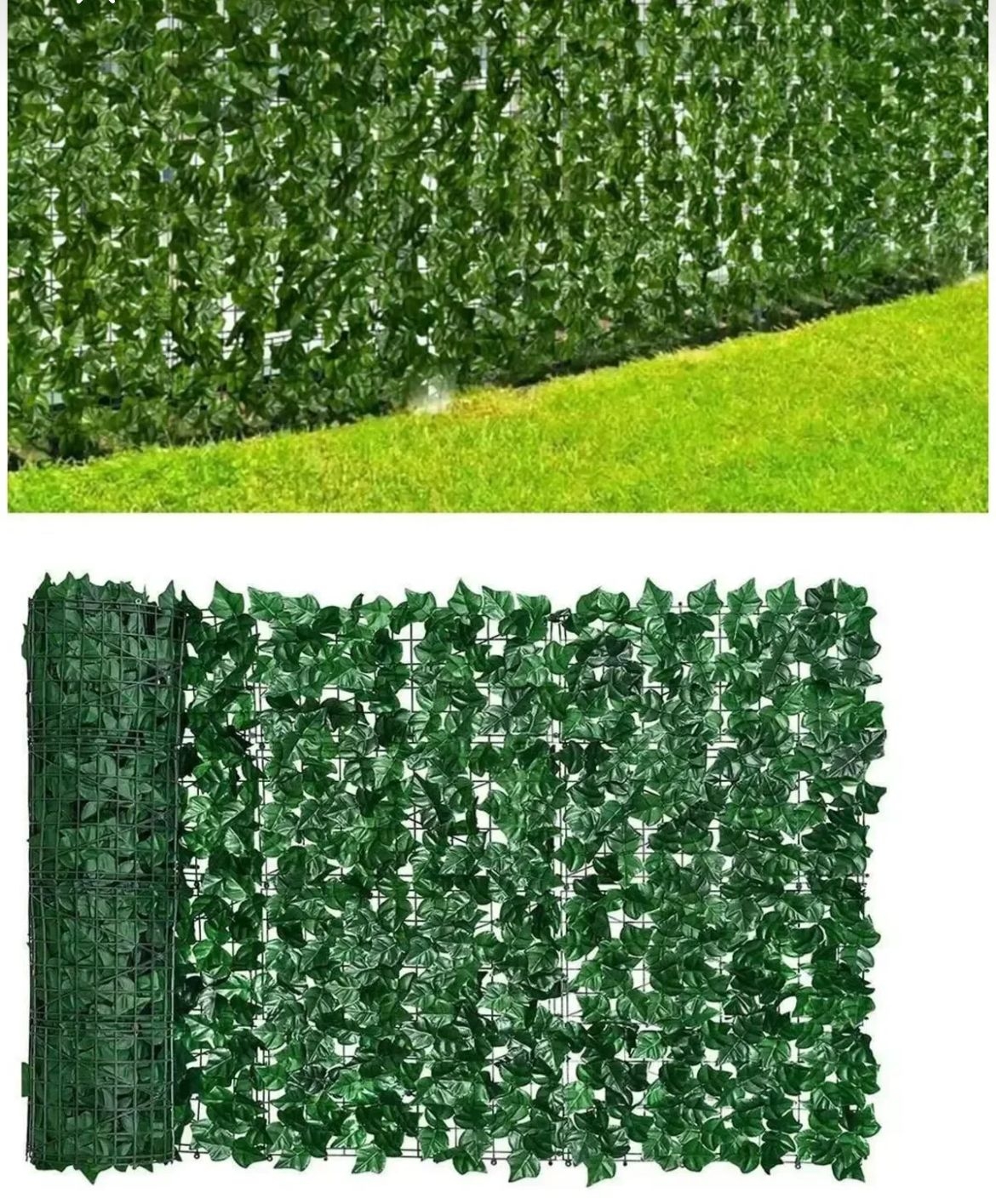 Happyland Yapay Çiçek Sarmaşık Asma Yaprağı Dekorasyonu Paravan Yapay Sarmaşık 100x300 cm Fon Dekor