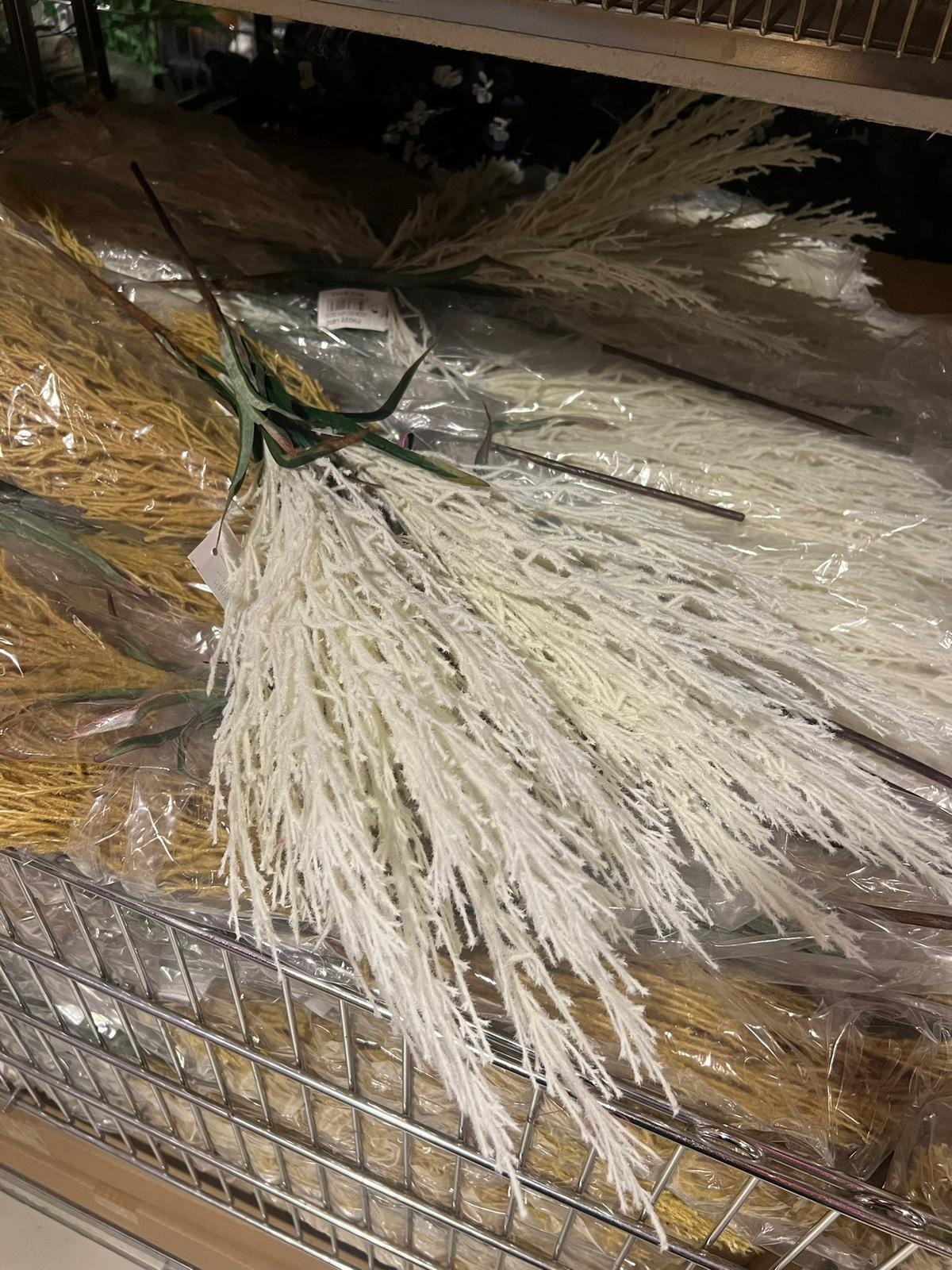 Happyland Yapay Cipso Pampas Beyaz Dekor Yapay Çiçek HPY-26229