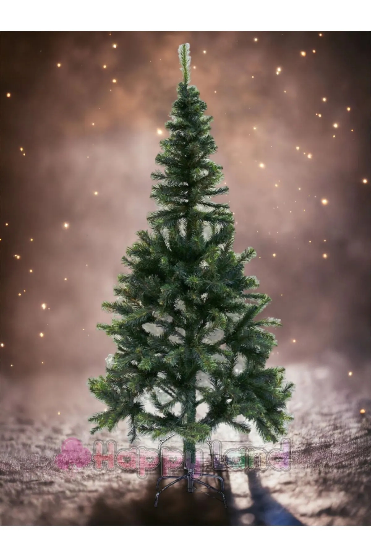 Happyland%20Yılbaşı%20Çam%20Ağacı%20180%20Cm%20Plastik%20Ayaklı%20330%20Dal%20Kutulu%20Yılbaşı%20Ağacı