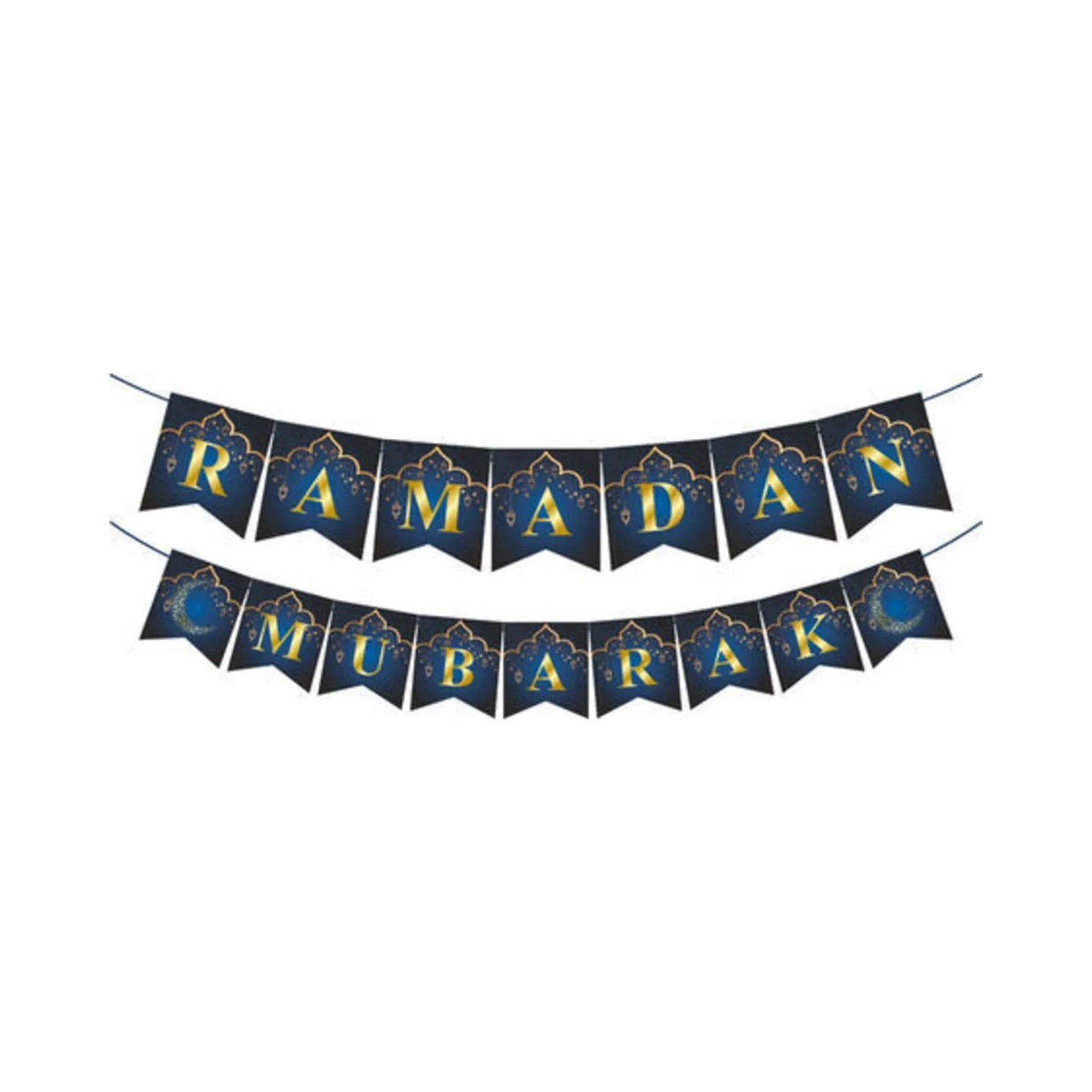 Happyland Ramazan Dekorları Ramadan Mubarek Yazısı