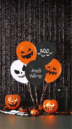 Happyland Halloween Balon 7 Adet Cadılar Bayramı Balonu
