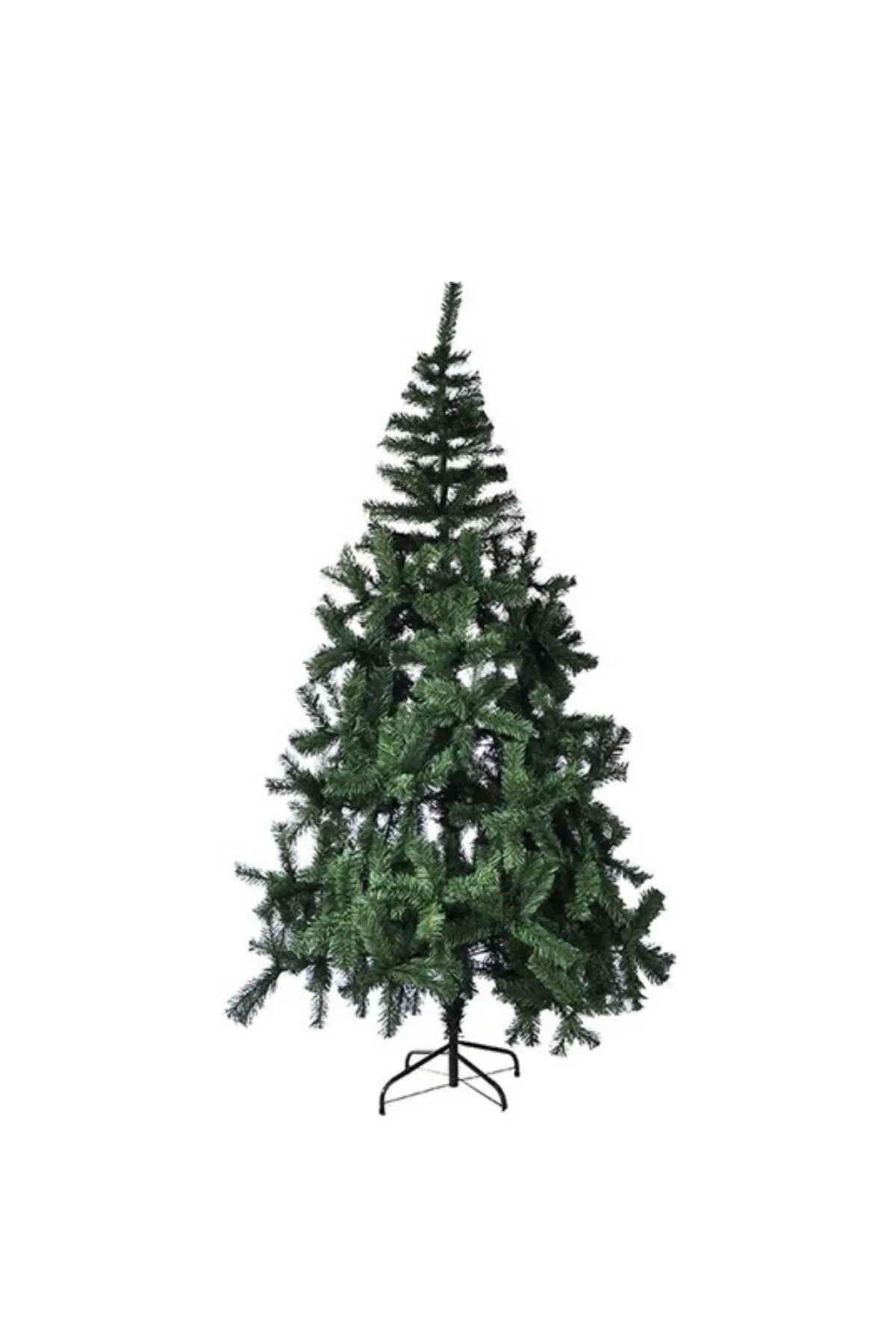 Happyland  Cansüs 150 Cm Lüks Yılbaşı Ağacı Kraft Kutulu Dal Metal Ayak Yılbaşı Süsleri Yılbaşı Ağacı 