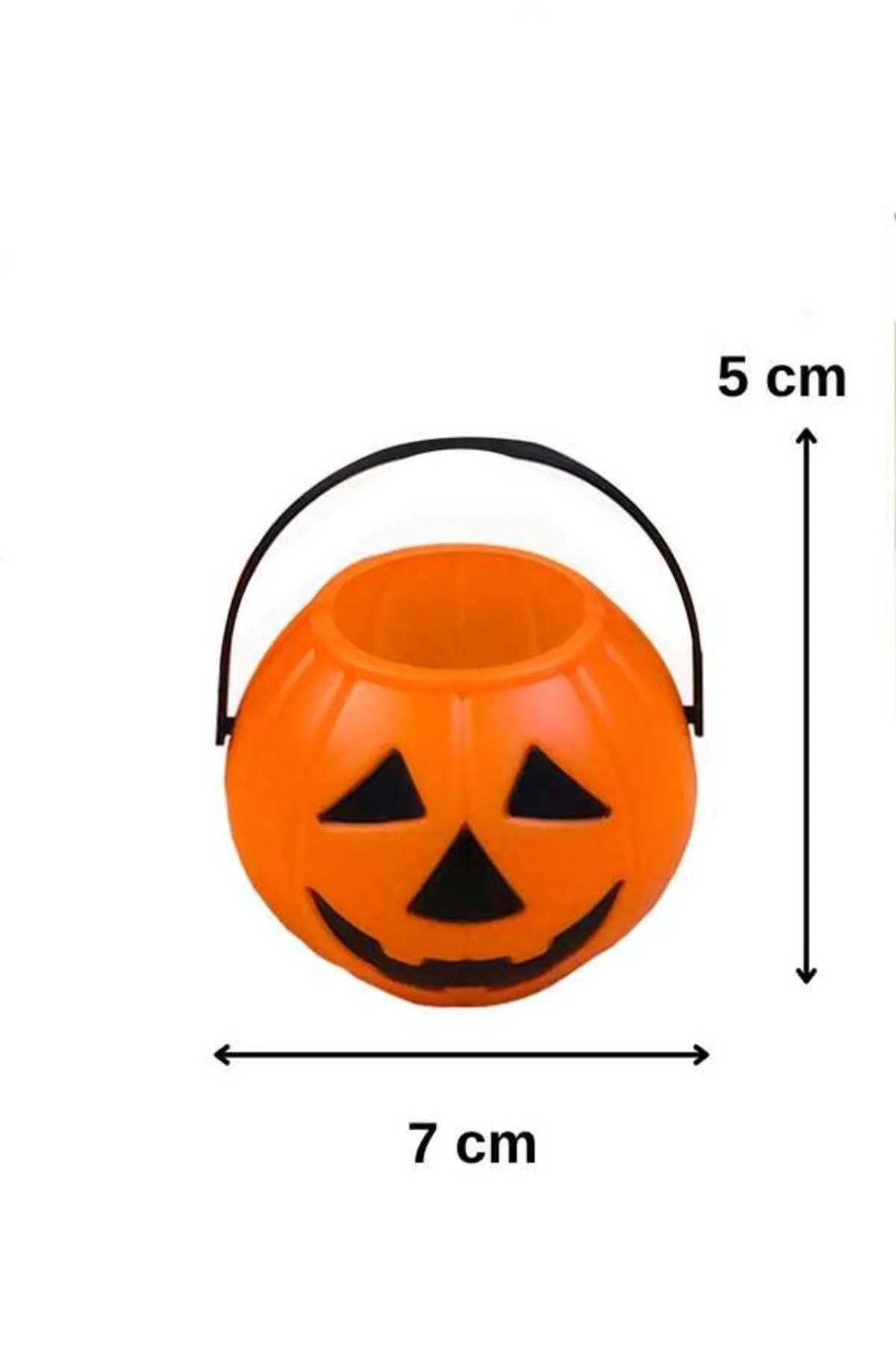 Happyland Halloween 6’lı Balkabağı Mumluk Happy Halloween Mumluk 6 adet