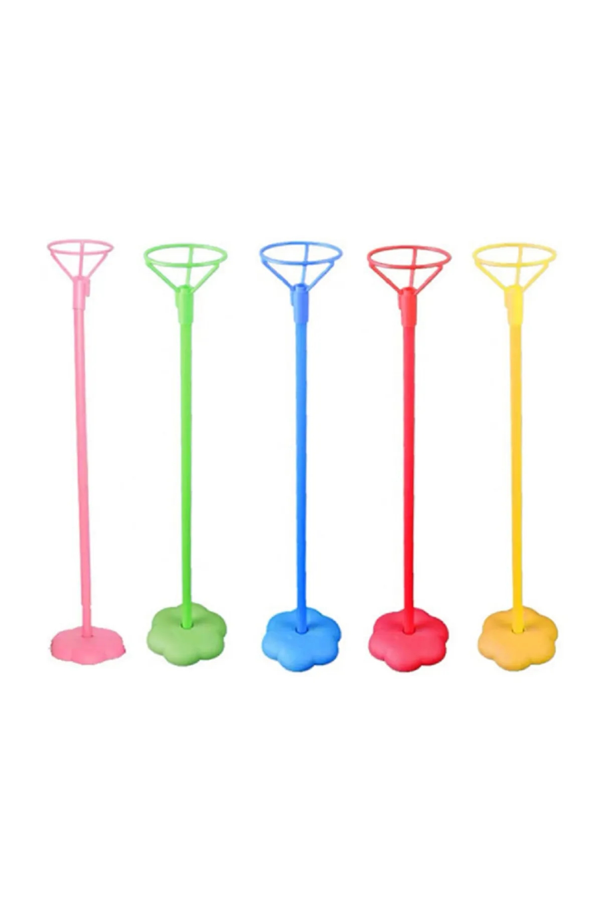 Happyland%20Tek%20Ayaklı%20Renkli%20Balon%20Standı%20Yer%20Standı%20Balon%20Standı%20Rengarenk%20Yeşil