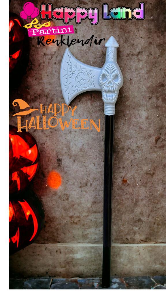 Happyland Halloween Kuru Kafalı Plastik Orak