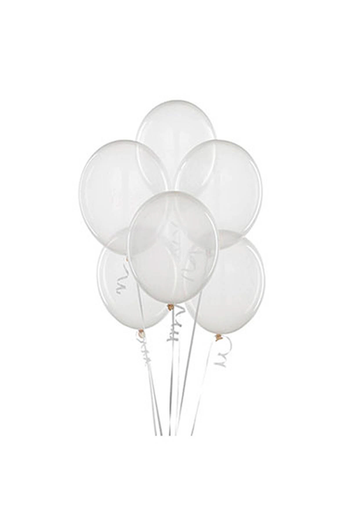 Baskısız Şeffaf Balon 10lu