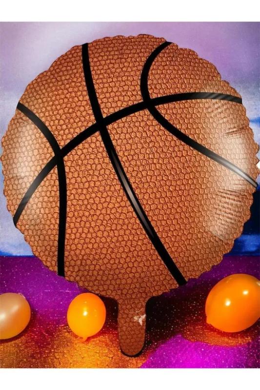 Happyland Basketball Topu Folyo Balon Basketbal Konsept Doğum Günü Balon