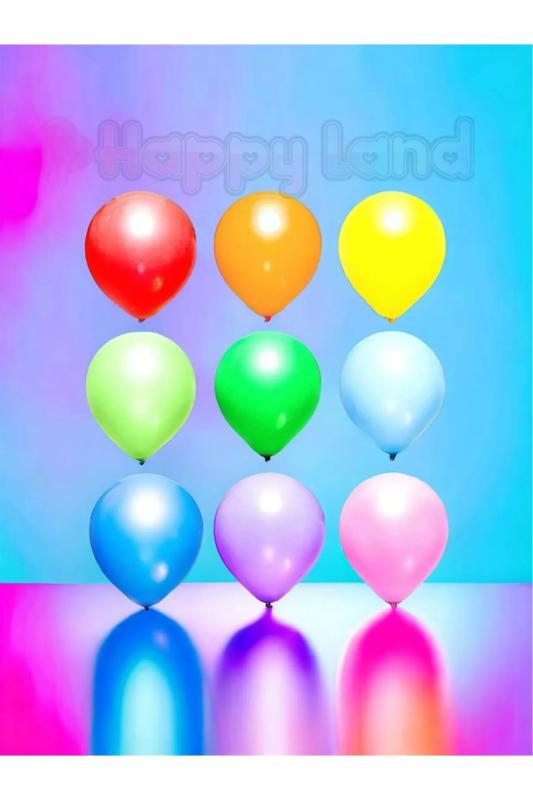 Happyland Okuma Bayramı Seti ( Okuma Bayramı Yazı ve 10 adet renkli balon )
