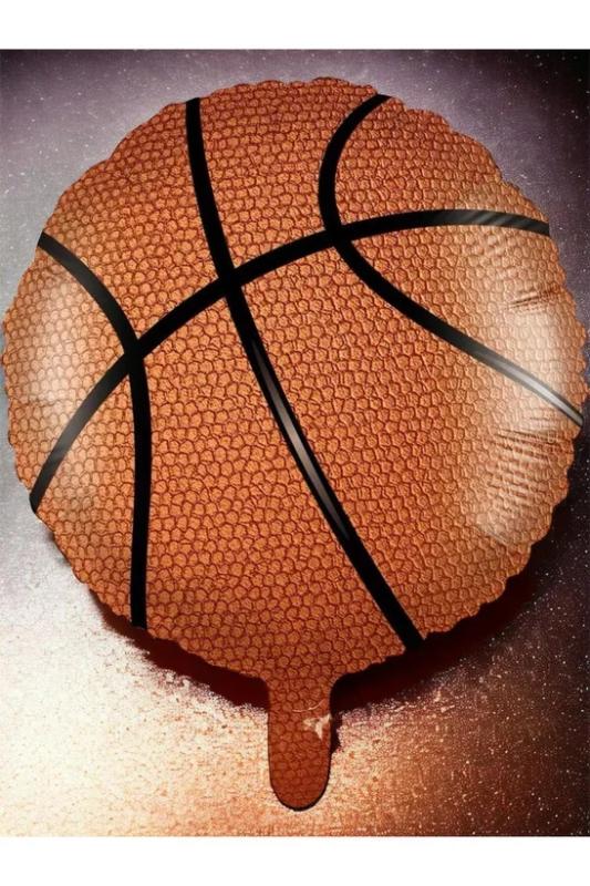 Happyland Basketball Topu Folyo Balon Basketbal Konsept Doğum Günü Balon