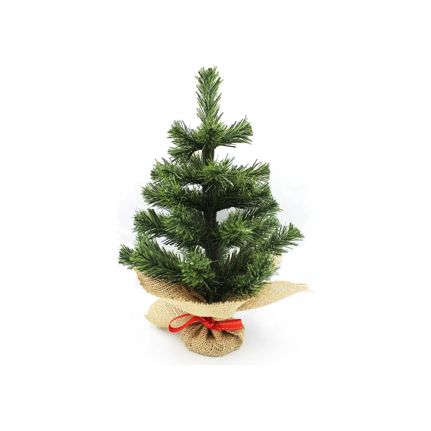 Happyland Yılbaşı Ağacı Süslü Çam Ağacı 40 cm Ağaç ve 9’lu Karışık Süslü Yılbaşı Çam Ağacı