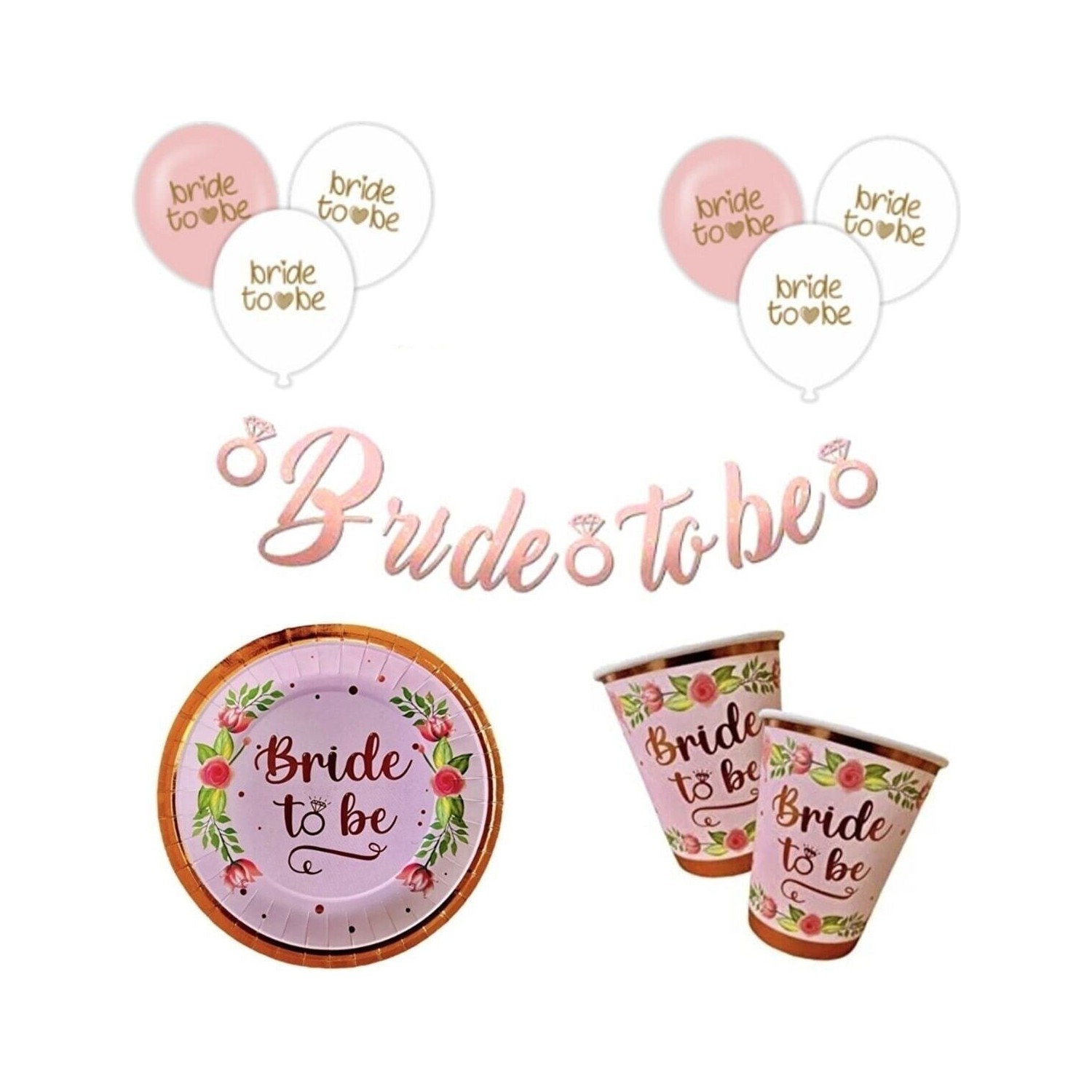 Happyland Bride To Be Tabak Bardak Set