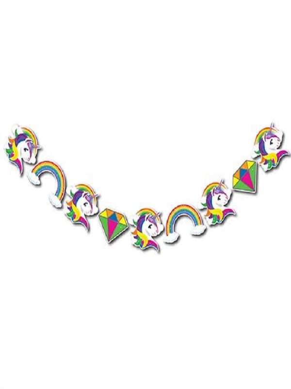 HappyLand Unicorn Desenli Banner