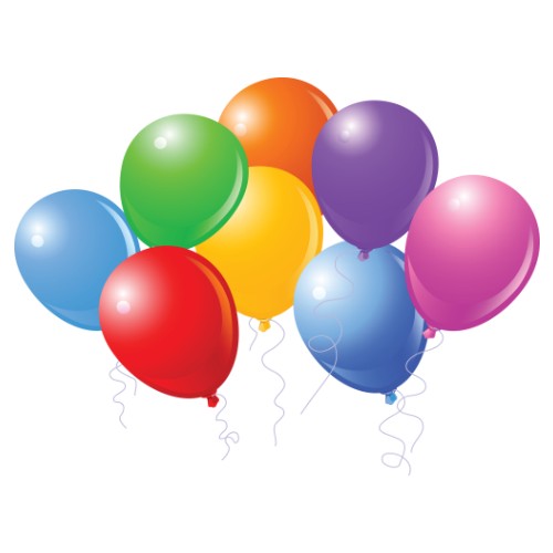 Renkli Balon – 100 Adet