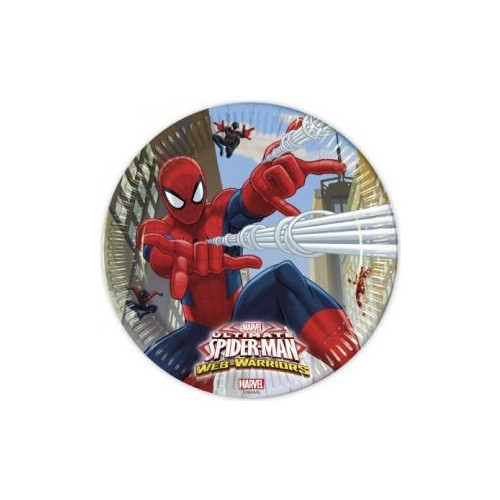  spiderman Doğum Günü Tabağı
