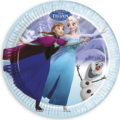Frozen 8 Kişilik Doğum Günü Seti