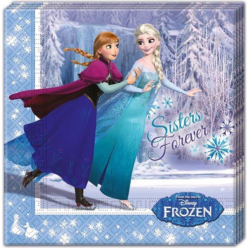 Frozen 8 Kişilik Doğum Günü Seti