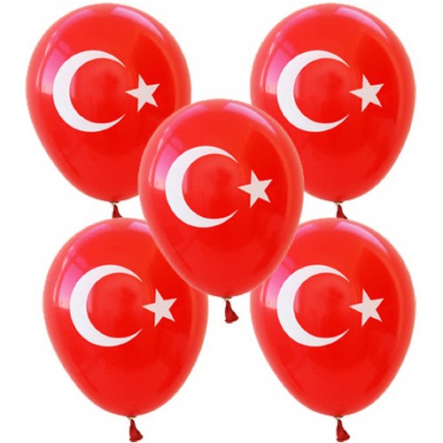 Ay Yıldız Balon 12 inch 200 ADET