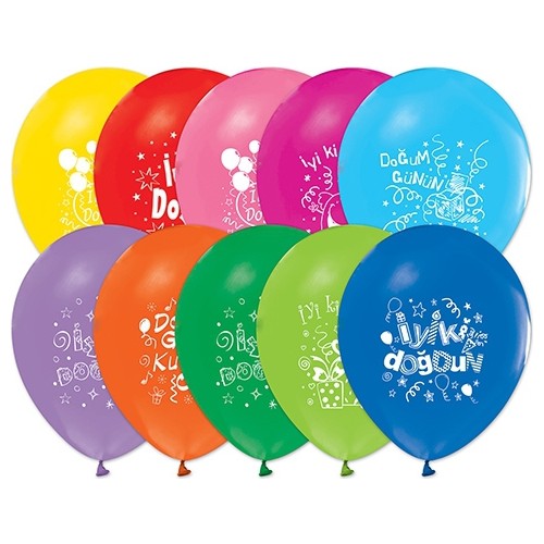 İyiki Doğdun 100 Lü Paket Balon
