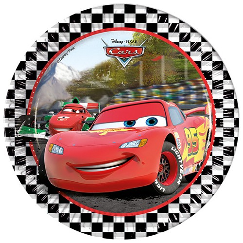 PartiBulutu Cars Formula Karton Tabak 23 cm 8’li