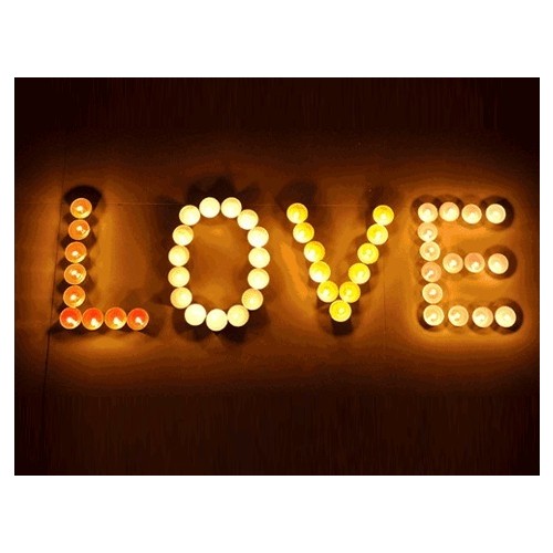 Tealight Mum 50’Li Kırmızı