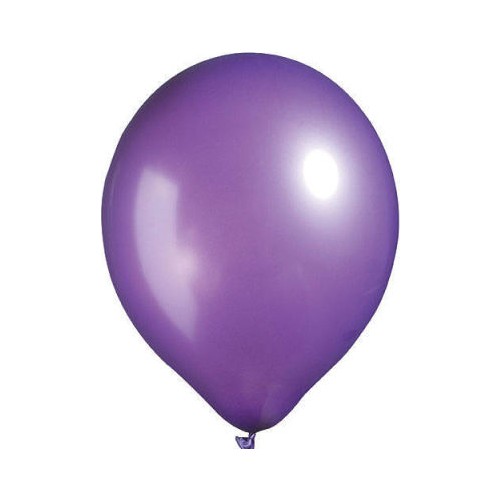 Metalik Mor Balon