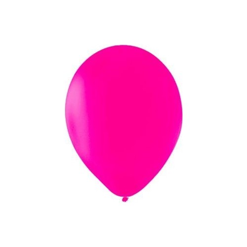 100 Adet Metalik Fuşya Balon